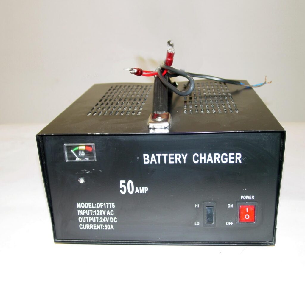 120v to 24v 50A Battery Charger with Over Charging Control - AA CATER TRUCK